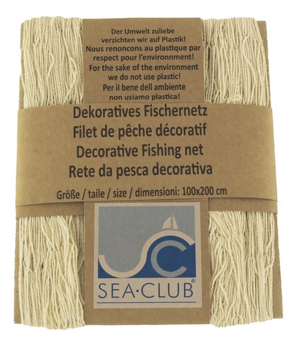 Deko fischernetz beige 1 - ca., x