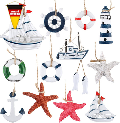 Maritime deko anhänger - maritime, 13