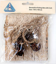 DEKO Fischernetz Beige