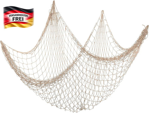 Fischernetz wanddeko - fischernetz,
