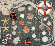 DEKO-FISCHERNETZ ca. 2 x 4 m