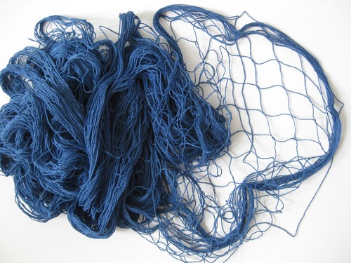 Deko fischernetz blau - deko, ca