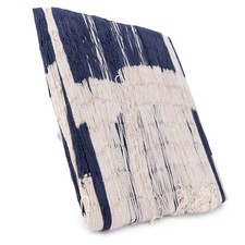 Großes Fischernetz Natur Blau